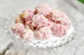 Tasty Kitchen Blog: Strawberry Coconut Macaroons. Guest post by Georgia Pellegrini, recipe submitted by TK member Chelsy of Mangia.