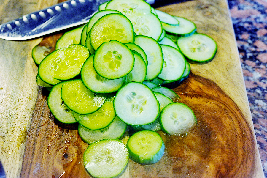 Tasty Kitchen Blog: Spicy Pickled Cucumbers. Guest post by Georgia Pellegrini, recipe submitted by TK member Heather Christo of Heather Christo Cooks.