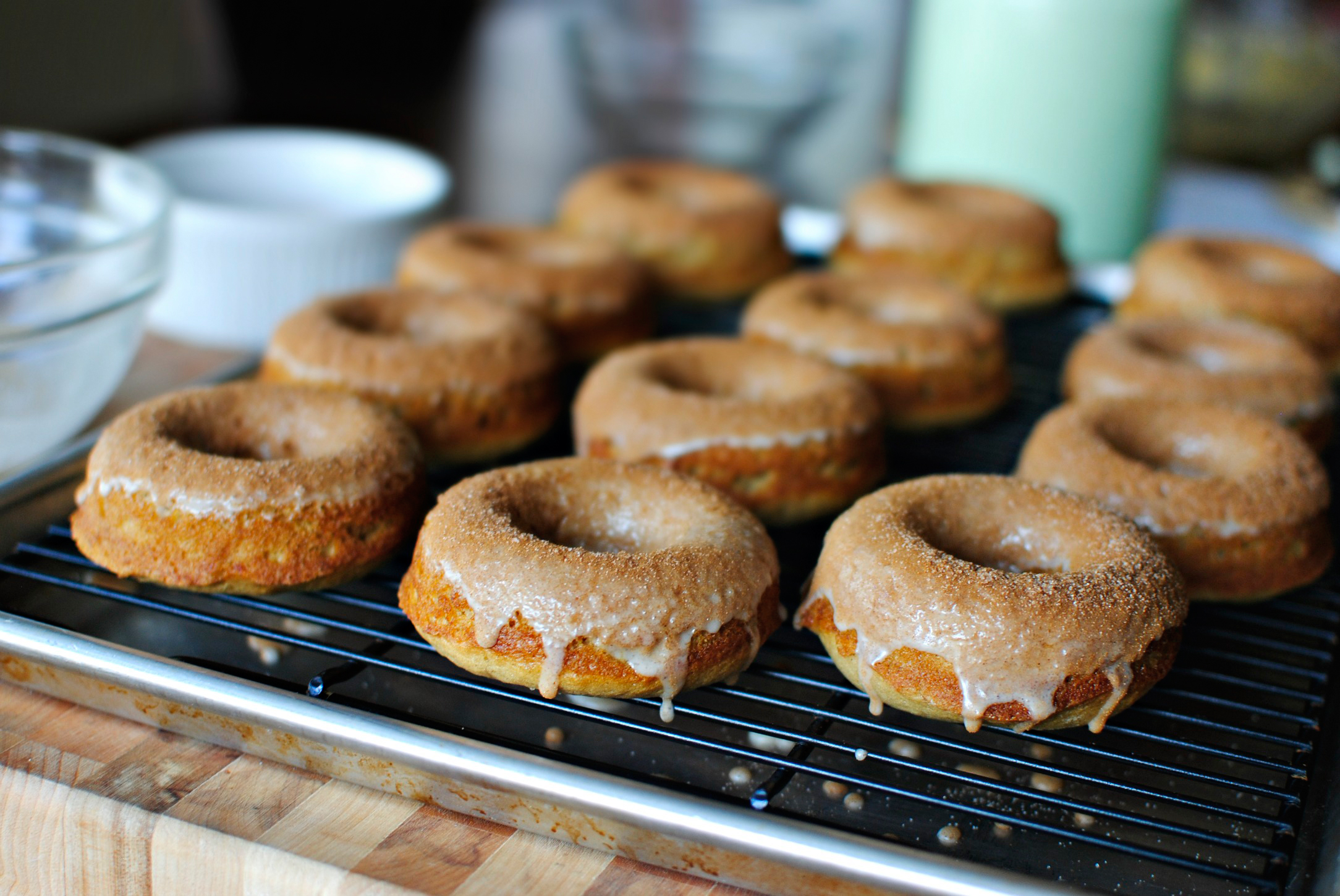 Tasty Kitchen Blog: Apple Cider Donuts. Guest post by Laurie of Simply Scratch, recipe submitted by TK member Aimee of Shugary Sweets.