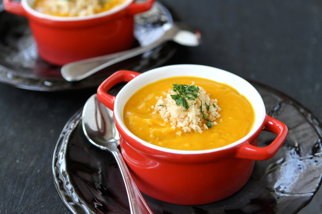 Tasty Kitchen Blog: Roasted Sweet Potato Quinoa Soup. Guest post by Dara Michalski of Cookin' Canuck, recipe submitted by TK member Tara Noland of Noshing with The Nolands.