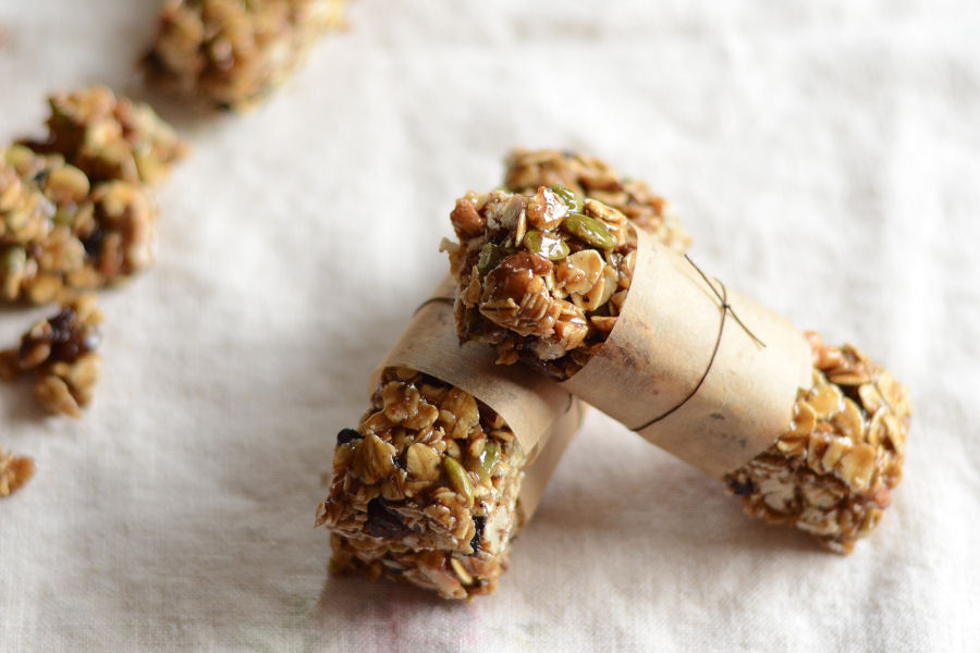 Tasty Kitchen Blog: No-Bake Granola Bars. Guest post by Erica Kastner of Cooking for Seven, recipe submitted by TK member Cheri of Kitchen Simplicity.