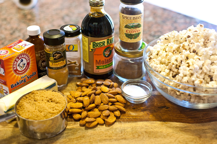 Tasty Kitchen Blog: Gingerbread Popcorn. Guest post by Georgia Pellegrini, recipe submitted by TK member Faith Gorsky of An Edible Mosaic.