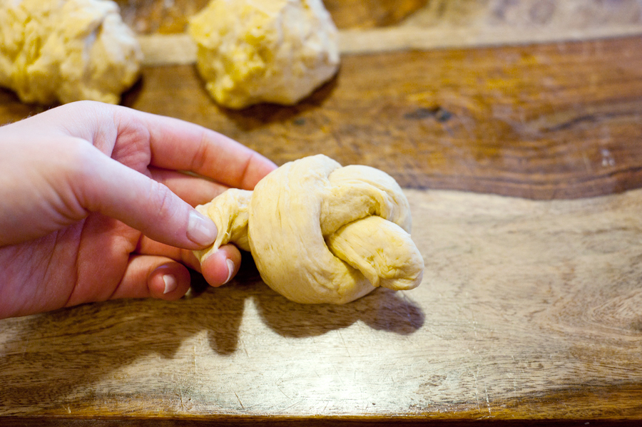 Tasty Kitchen Blog: Sweet Potato Knots. Guest post by Georgia Pellegrini, recipe submitted by Neil and Jessica of Kohler Created.