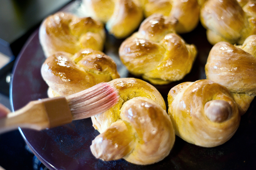 Tasty Kitchen Blog: Sweet Potato Knots. Guest post by Georgia Pellegrini, recipe submitted by Neil and Jessica of Kohler Created.