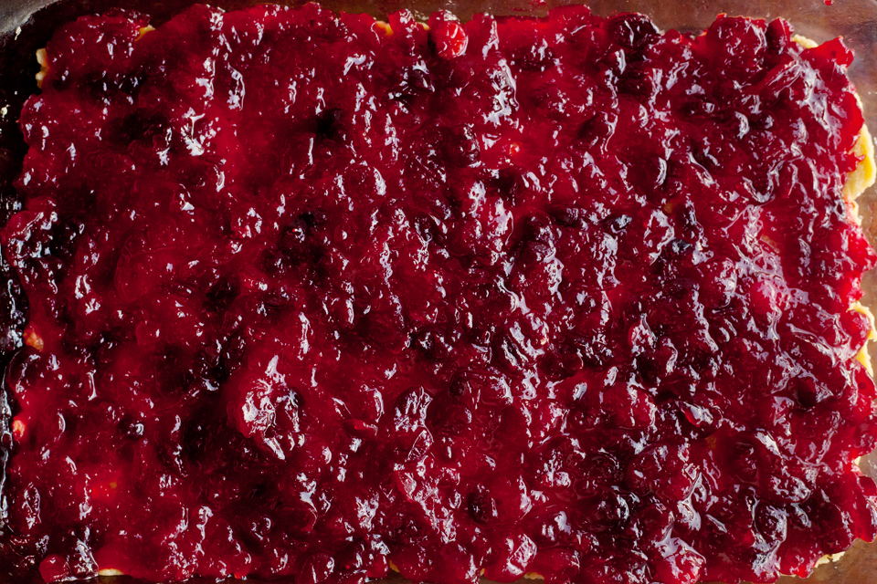 Tasty Kitchen Blog: Cranberry Orange Bars, guest post by Amber Potter of Sprinkled with Flour, recipe submitted by Stephanie of Eat. Drink. Love.