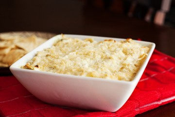 Tasty Kitchen Blog Artichoke and Jalapeño Ranch Dip, recipe by Jen of Peanut Butter and Peppers, guest post by Amber Potter of Sprinkled with Flour.