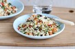 Tasty Kitchen Blog: Raw Cauliflower Couscous. Guest post by Dara Michalski of Cookin' Canuck, recipe submitted by TK member Sally of The Spontaneous Hausfrau.