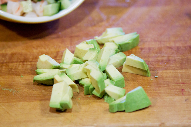 Tasty Kitchen Blog: Tortilla Chips with Shrimp Ceviche Dip. Guest post by Gaby Dalkin of What's Gaby Cooking, recipe submitted by TK member Three Many Cooks.