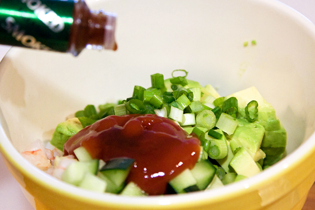 Tasty Kitchen Blog: Tortilla Chips with Shrimp Ceviche Dip. Guest post by Gaby Dalkin of What's Gaby Cooking, recipe submitted by TK member Three Many Cooks.