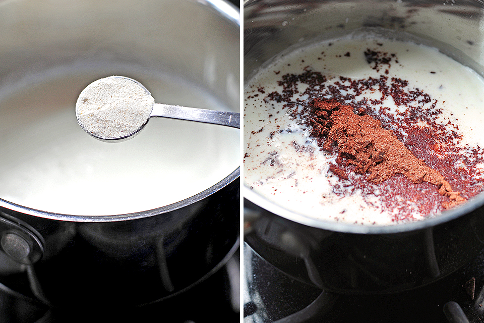 Tasty Kitchen Blog: The Ultimate Mexican Hot Chocolate. Guest post by Amy Johnson of She Wears Many Hats, recipe submitted by TK member Sharon of Cheesy Pennies.