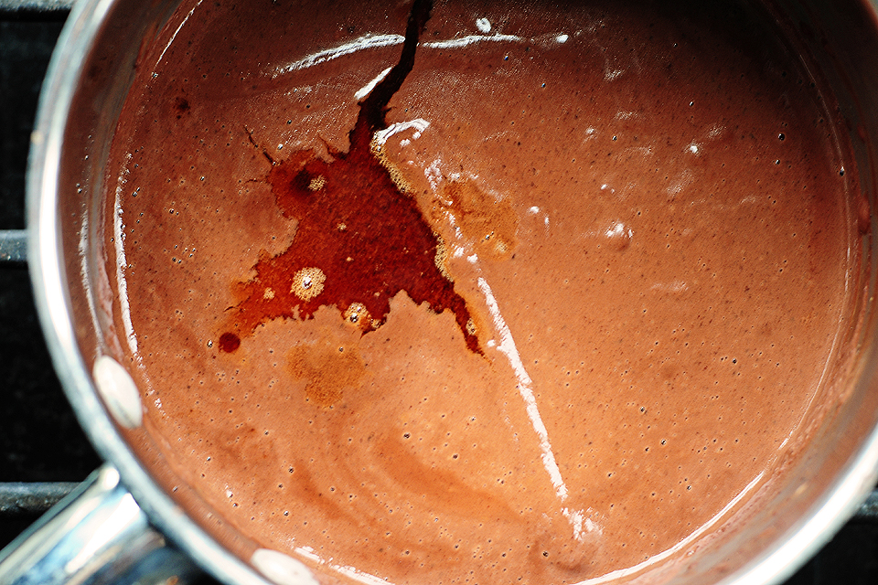 Tasty Kitchen Blog: The Ultimate Mexican Hot Chocolate. Guest post by Amy Johnson of She Wears Many Hats, recipe submitted by TK member Sharon of Cheesy Pennies.
