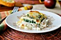 Tasty Kitchen Blog: White Cheese and Chicken Lasagna. Guest post by Laurie McNamara of Simply Scratch, recipe submitted by TK member Anna and Chelsea of Hidden Ponies.