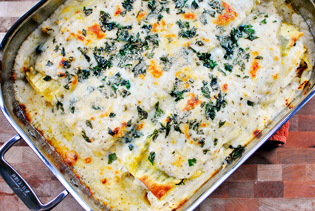 White Cheese and Chicken Lasagna | Tasty Kitchen Blog