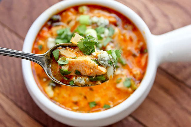 Tasty Kitchen Blog: Everything Buffalo! (Buffalo Chicken Soup, submitted by TK member Cassie of Bake Your Day)