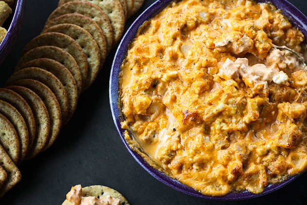 Tasty Kitchen Blog: Everything Buffalo! (Hot Buffalo Chicken Dip, submitted by Rebecca of Foodie with Family)
