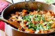 Tasty Kitchen Blog: Butternut and Black Bean Enchilada Skillet. Guest post by Natalie Perry of Perry's Plate, recipe submitted by TK member Monique of Ambitious Kitchen.