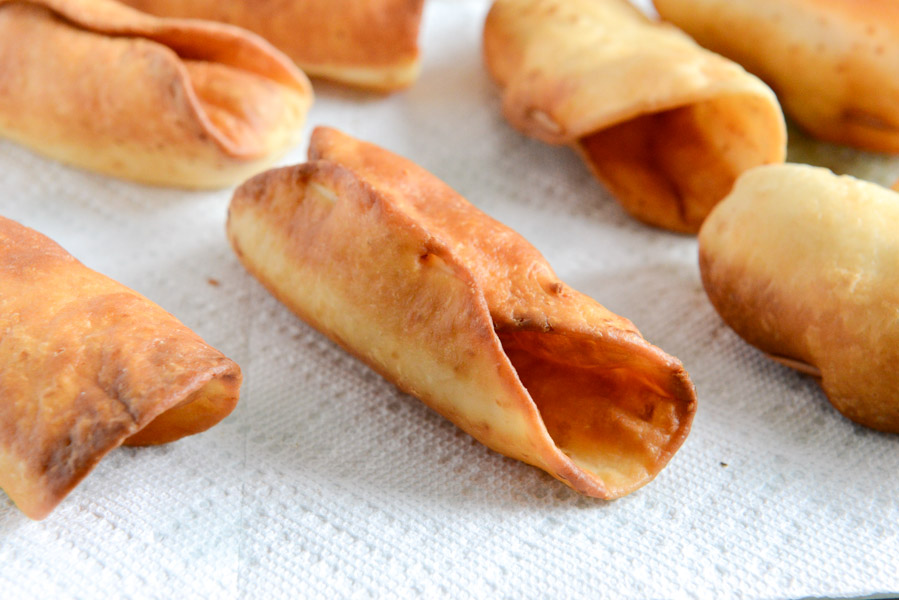 Tasty Kitchen Blog: Buffalo Chicken Cannoli. Guest post by Jessica Merchant of How Sweet It Is, recipe submitted by TK member Sandy of Everyday Southwest.