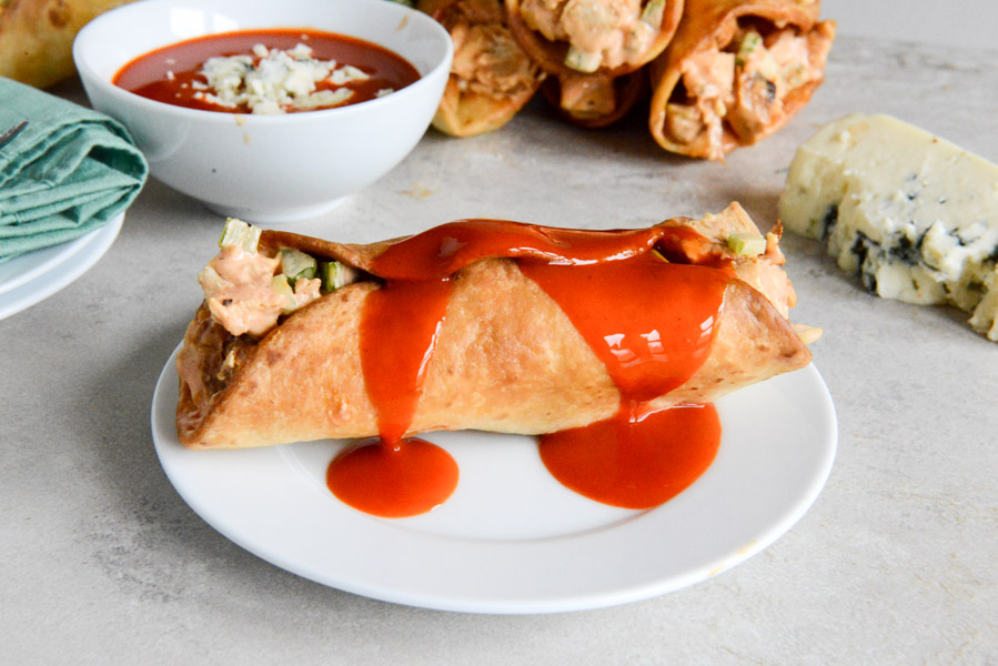 Tasty Kitchen Blog: Buffalo Chicken Cannoli. Guest post by Jessica Merchant of How Sweet It Is, recipe submitted by TK member Sandy of Everyday Southwest.