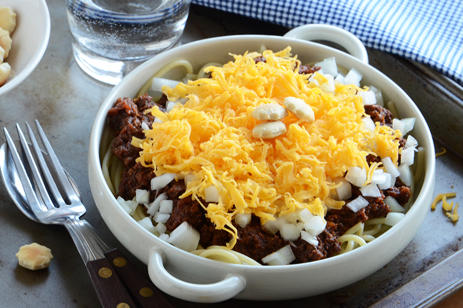 Tasty Kitchen Blog: Cincinnati Chili. Guest post by Faith Gorsky of An Edible Mosaic, recipe submitted by TK member Dax Phillips.