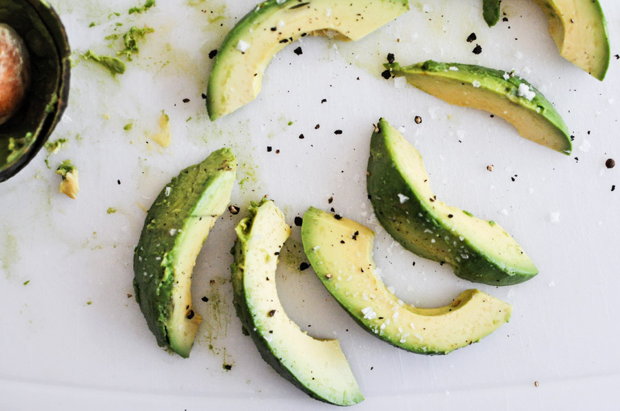 Tasty Kitchen Blog: Crispy Avocado Bacon and Tomato Salad. Guest post by Jessica Merchant of How Sweet It Is, recipe submitted by TK member Colleen of Souffle Bombay.