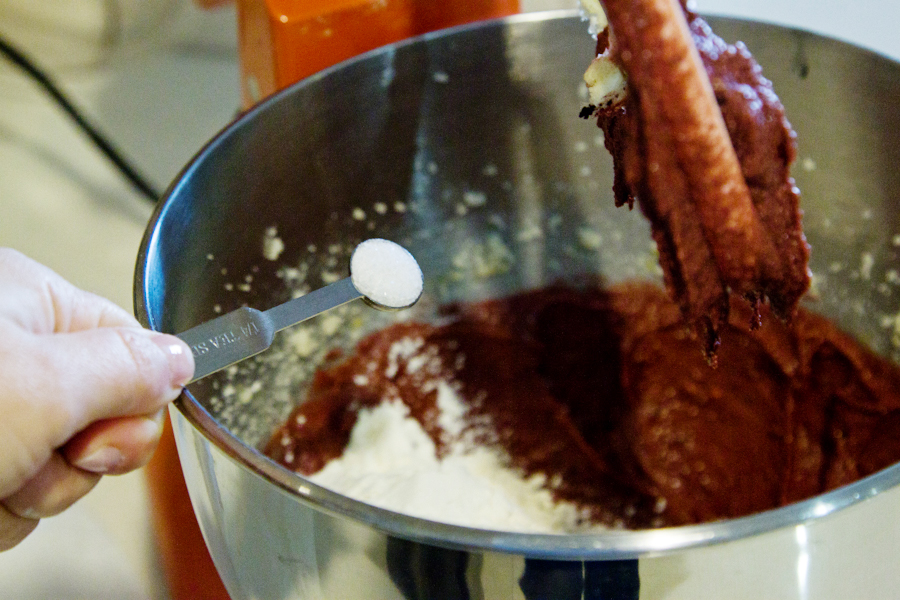 Tasty Kitchen Blog: Red Velvet Brownies. Guest post by Gaby Dalkin of What's Gaby Cooking, recipe submitted by TK member Jessica of How Sweet It Is.