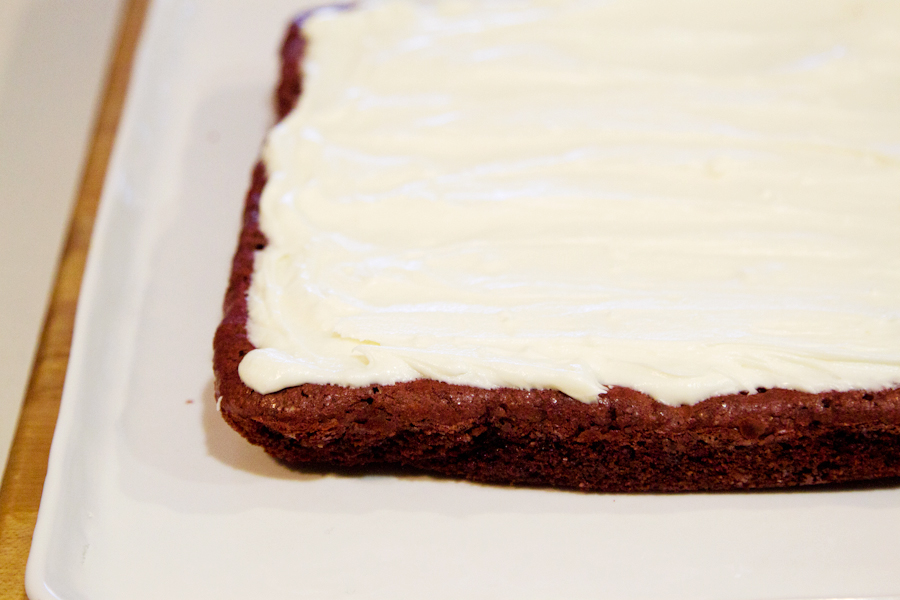 Tasty Kitchen Blog: Red Velvet Brownies. Guest post by Gaby Dalkin of What's Gaby Cooking, recipe submitted by TK member Jessica of How Sweet It Is.