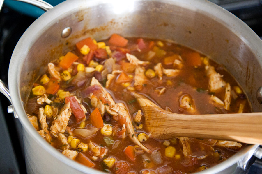 Tasty Kitchen Blog: Chicken Tortilla Soup. Guest post by Gaby Dalkin of What's Gaby Cooking, recipe submitted by TK member Cassie of Bake Your Day.
