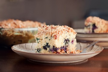 Tasty Kitchen Blog: Blueberry Kuchen. Guest post by Amber Potter of Sprinkled with Flour, recipe submitted by TK member Deborah of Country At Heart Recipe.