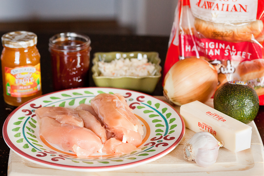 Tasty Kitchen Blog: Slow Cooker Peach BBQ Chicken Sandwiches. Guest post by Amber Potter of Sprinkled with Flour, recipe submitted by TK member Marie of Little Kitchie.