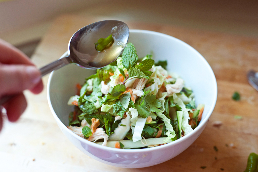 Tasty Kitchen Blog: Vietnamese Chicken Salad. Guest post by Georgia Pellegrini, recipe submitted by TK member lilkim12161 of Simple Food Everyday.