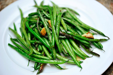 Tasty Kitchen Blog: Garlic Wasabi and Sage Green Beans. Guest post by Georgia Pellegrini, recipe submitted by TK member Nancy of The Coupon Clipping Cook.