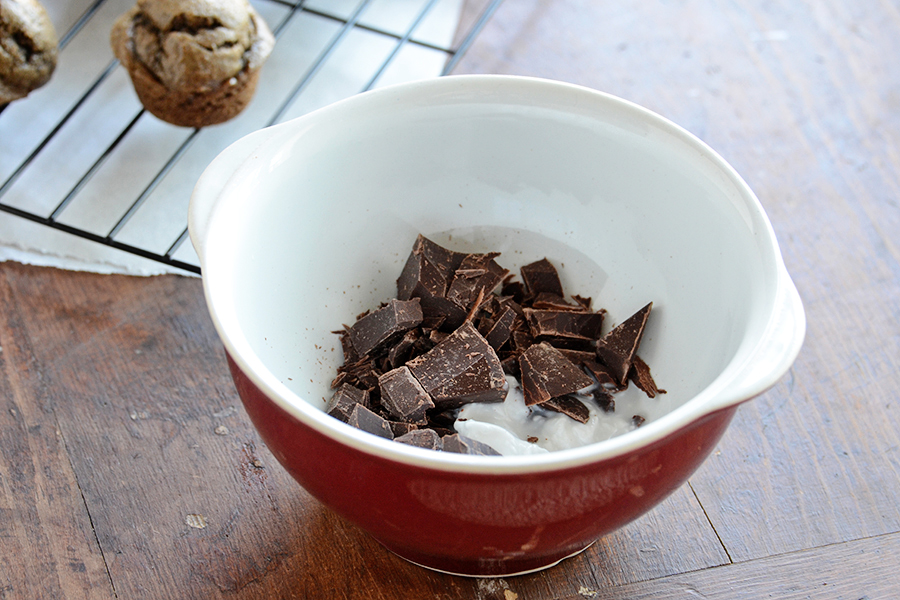 Tasty Kitchen Blog: Espresso Mini Muffins with Chocolate Ganache. Guest post by Faith Gorsky of An Edible Mosaic, recipe submitted by TK member Michelle of The Lucky Penny Blog.