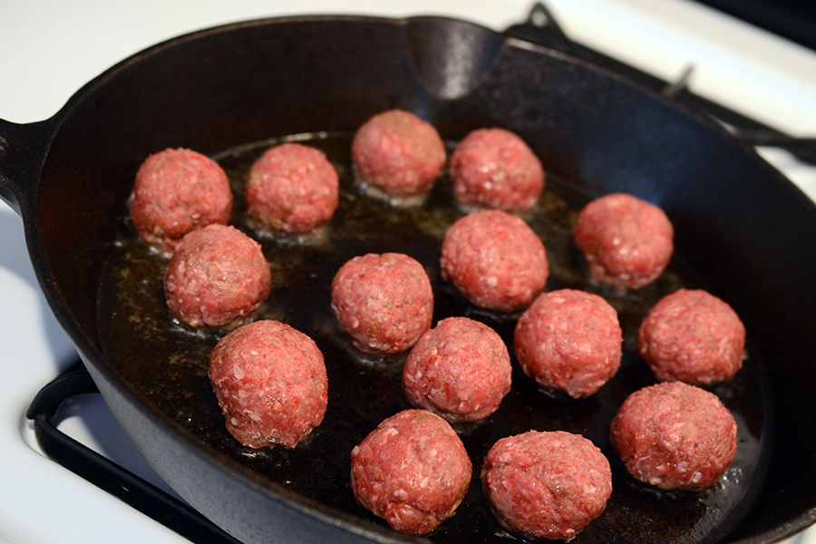 Tasty Kitchen Blog: Lamb Meatballs in a Spicy Curry. Guest post by Faith Gorsky of An Edible Mosaic, recipe submitted by TK members Vanessa and Ingrid of Food Opera.