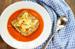 Tasty Kitchen Blog: Tomato Basil Soup with Cheesy Bread. Guest post by Georgia Pellegrini, recipe submitted by TK member Serena of Serena Bakes Simply from Scratch.