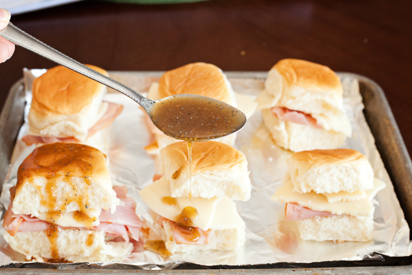Tasty Kitchen Blog: Darn Good Ham and Cheese Sliders. Guest post by Amber Potter of Sprinkled with Flour, recipe submitted by TK member Lindsay of Perfecting the Pairing.