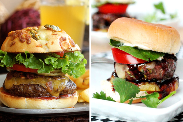 Tasty Kitchen Blog: Looks Delicious! Summer Weekend Burgers