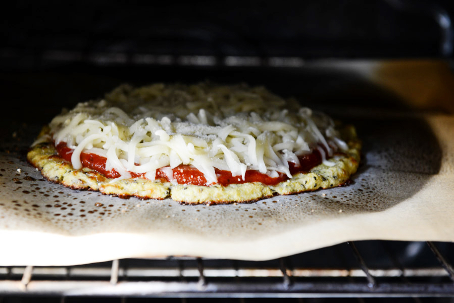 Tasty Kitchen Blog: Cauliflower Crust Pizza. Guest post by Jessica Merchant of How Sweet It Is, recipe submitted by TK member Michelle of The Lucky Penny.