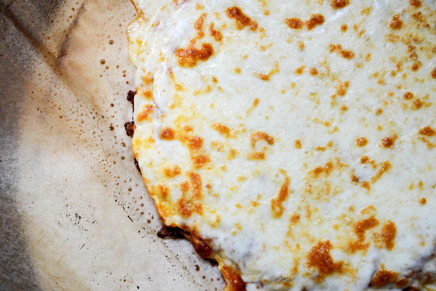 Tasty Kitchen Blog: Cauliflower Crust Pizza. Guest post by Jessica Merchant of How Sweet It Is, recipe submitted by TK member Michelle of The Lucky Penny.