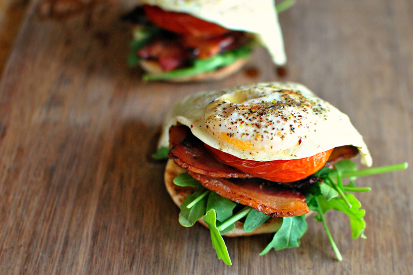 Tasty Kitchen Blog: Breakfast BLT. Guest post by Guest post by Laurie McNamara of Simply Scratch, recipe submitted by TK member Riley of My Daily Morsel.