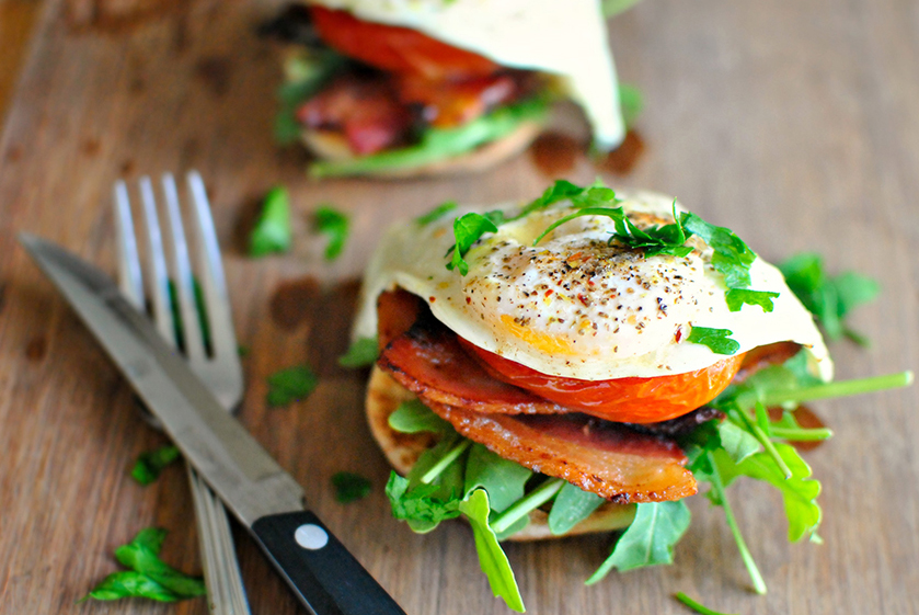 Tasty Kitchen Blog: Breakfast BLT. Guest post by Guest post by Laurie McNamara of Simply Scratch, recipe submitted by TK member Riley of My Daily Morsel.