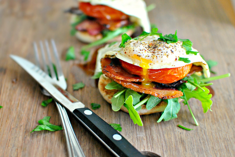 Tasty Kitchen Blog: Breakfast BLT. Guest post by Guest post by Laurie McNamara of Simply Scratch, recipe submitted by TK member Riley of My Daily Morsel.
