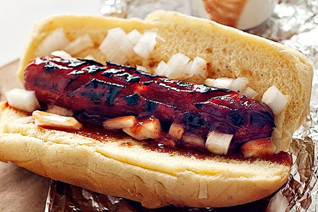 Tasty Kitchen Blog: The Theme is Hot Dogs! (Fancy Pants Street Vendor Hot Dogs by Heather Cheney of Heather Likes Food)