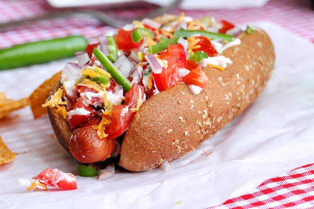 Tasty Kitchen Blog: The Theme is Hot Dogs! (Jalapeno Chili Dog by Nancy of Coupon Clipping Cook)