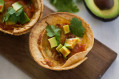 Tasty Kitchen Blog: Breakfast Taco Cups. Guest post by Adrianna of A Cozy Kitchen, recipe submitted by TK member Beverly of Bev Cooks.