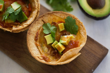 Tasty Kitchen Blog: Breakfast Taco Cups. Guest post by Adrianna of A Cozy Kitchen, recipe submitted by TK member Beverly of Bev Cooks.