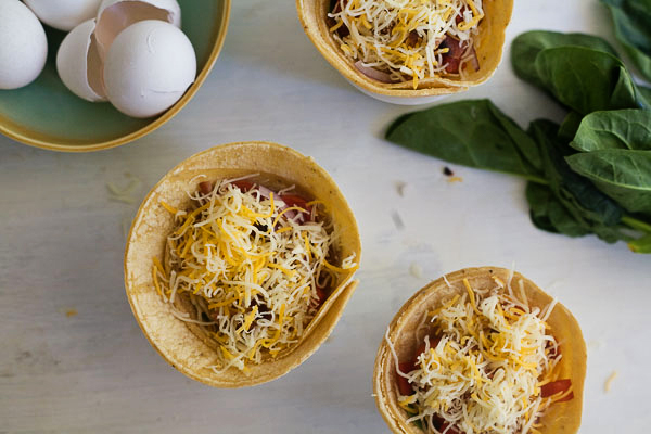 Tasty Kitchen Blog: Breakfast Taco Cups. Guest post by Adrianna of A Cozy Kitchen, recipe submitted by TK member Beverly of Bev Cooks.