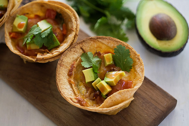 Tasty Kitchen Blog: Breakfast Taco Cups. Guest post by Adrianna of A Cozy Kitchen, recipe submitted by TK member Beverly of Bev Cooks.