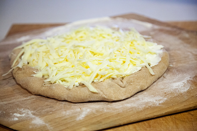 Tasty Kitchen Blog: Jalapeno Popper Pizza. Guest post by Gaby Dalkin of What's Gaby Cooking, recipe submitted by TK member Dax Phillips of Simple Comfort Food.