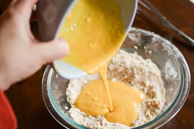 Tasty Kitchen Blog: Pumpkin Cinnamon Roll Scones. Guest post by Erica Kastner of Buttered Side Up, recipe submitted by TK member Erin of Naturally Ella.