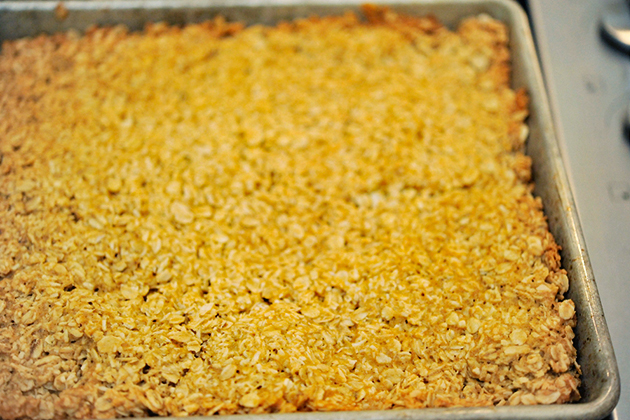 Tasty Kitchen Blog: Best Ever Oatmeal Bars. Guest post by Georgia Pellegrini, recipe submitted by TK member Jessie Jane of Lilyshop.